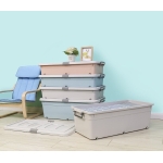 Caja Organizadora De Ropa Doble Tapa Y Ruedas Grande - Imagen 9