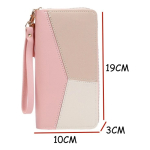 Billetera Tarjetero Doble Para Mujeres Monedero - Imagen 10