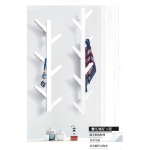 Perchero De Pared En Madera 6 Ganchos Decorativo - Imagen 5