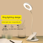 Lampara Led Con Pinza Para Escritorio Flexible Recargable - Imagen 4