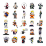 Set De 50 Pegotines Stickers De Naruto Anime Manga Vinilico - Imagen 9