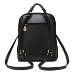 Cartera Mochila Urbana Con Peluche Dama De Cuerina - Imagen 17