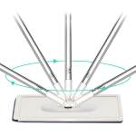 Mopa Secado Rápido Con Balde Escurridor Y Trapeador X2 - Imagen 4