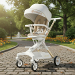 Cochecito Bebe Plegable Liviano Vista Alta Reclinable - Imagen 7