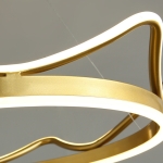 Lámpara Colgante Infantil Corona Led Para Dormitorio - Imagen 9