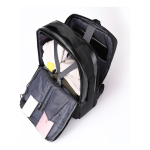 Mochila Urbana Alta Gama Cuero Pu Con Usb Varios Colores - Imagen 5