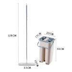 Mopa Secado Rápido Con Balde Escurridor Y Trapeador X2 - Imagen 3