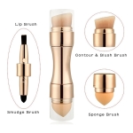 Juego De Brocha Cosmético 4 En 1 Maquillaje - Imagen 2