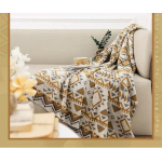 Manta Grande De Lana Abrigo Invierno Cómoda Cama Sofá - Imagen 4