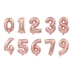 Decoracion De Cumpleaños Globo Helio Numeros 1m - Rosa - Imagen 17