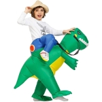 Disfraz Inflable Niño Dinosaurio Unicornio Niña - Imagen 3