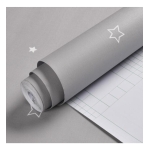 Papel Adhesivo Niños Empapelar Paredes Estrellas Colores Gc - Imagen 2