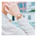 Reloj Mujer Mini Focus Cuarzo Ultrafino Acero Plata 30cm - Imagen 4