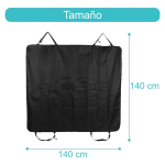 Funda Cubre Asiento Auto Premium Impermeable Perros 140x140 - Imagen 5