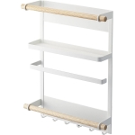 Portarollo Acero Colgante Imantado Repisa Estante Cocina Bañ - Imagen 10