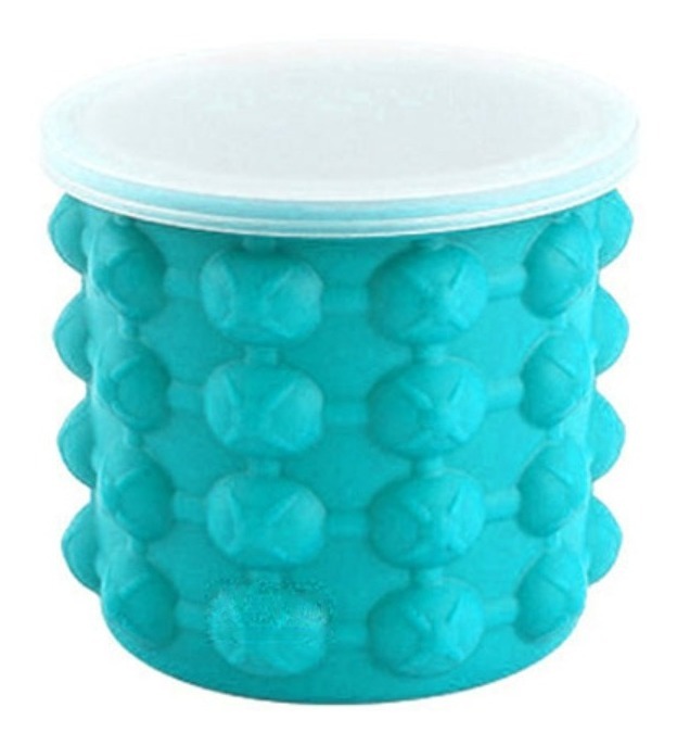 D_685538-MLU49325009794_032022-F.jpg Hielera Circular Silicona Congela Rápido Enfria Latas 600ml - Imagen 1