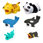 Protector Cable Cargador Auriculares Varios Diseños Animales - Imagen 23