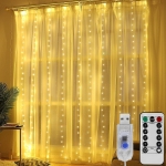 Cortina De Luces Led 3x3 Metros Para Boda Fiesta Decoración - Imagen 5