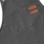Delantal Gastronómico Unisex Jean Cocina Barbería Asado Chef - Imagen 17
