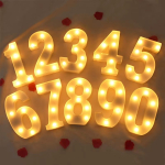 Numeros Luces Led Light Decoración Fiestas, Cumpleaños - Imagen 24
