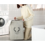 Canasto Cesto Multiuso Blanco Plegable - Imagen 7