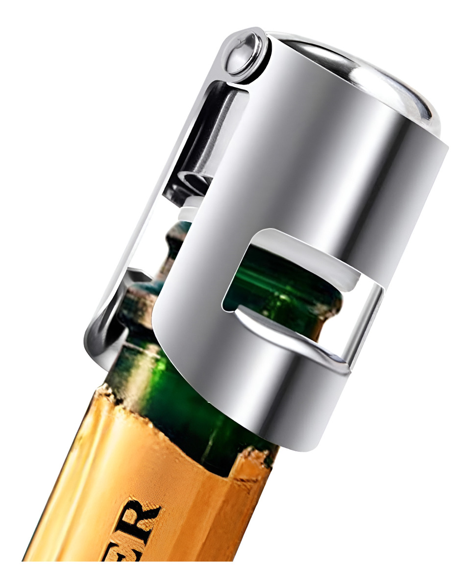 D_689454-MLU94668744912_102025-F.jpg Tapón Para Botella Champagne Acero Inoxidable - Imagen 1