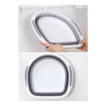 Colador De Silicona Plegable Lava Vegetales Frutas Cocina - Imagen 4