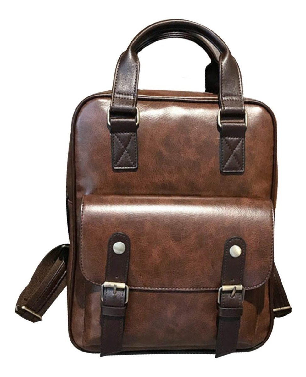 D_690640-MLU49972665154_052022-F.jpg Mochila Bolso Retro Vintage Doble Bolsillo Gran Capacidad - Imagen 1