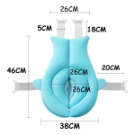 Asiento Colchon Para Bañeras Baño Bebes Ajustable - Imagen 5