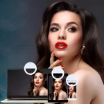 Flash Selfie Led Para Celular Samsung LG Huawei - Imagen 6