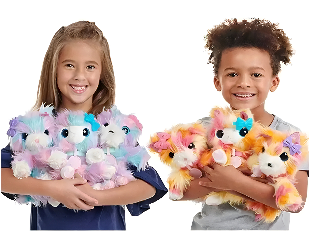 D_691317-MLA95636414965_102025-F.jpg Juguete Peluche Mascota Animal Ducha Agua Para Peinar Color Misteriosa - Imagen 1