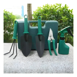 Kit Set Herramienta Jardinería X6 Piezas Estuche Pala Pinza - Imagen 5