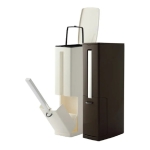 Papelera Basurero Baño + Cepillo De Inodoro Plastico - Imagen 5