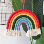 Colgante Para Pared Arcoiris Decoracion Infantil En Algodon - Imagen 15