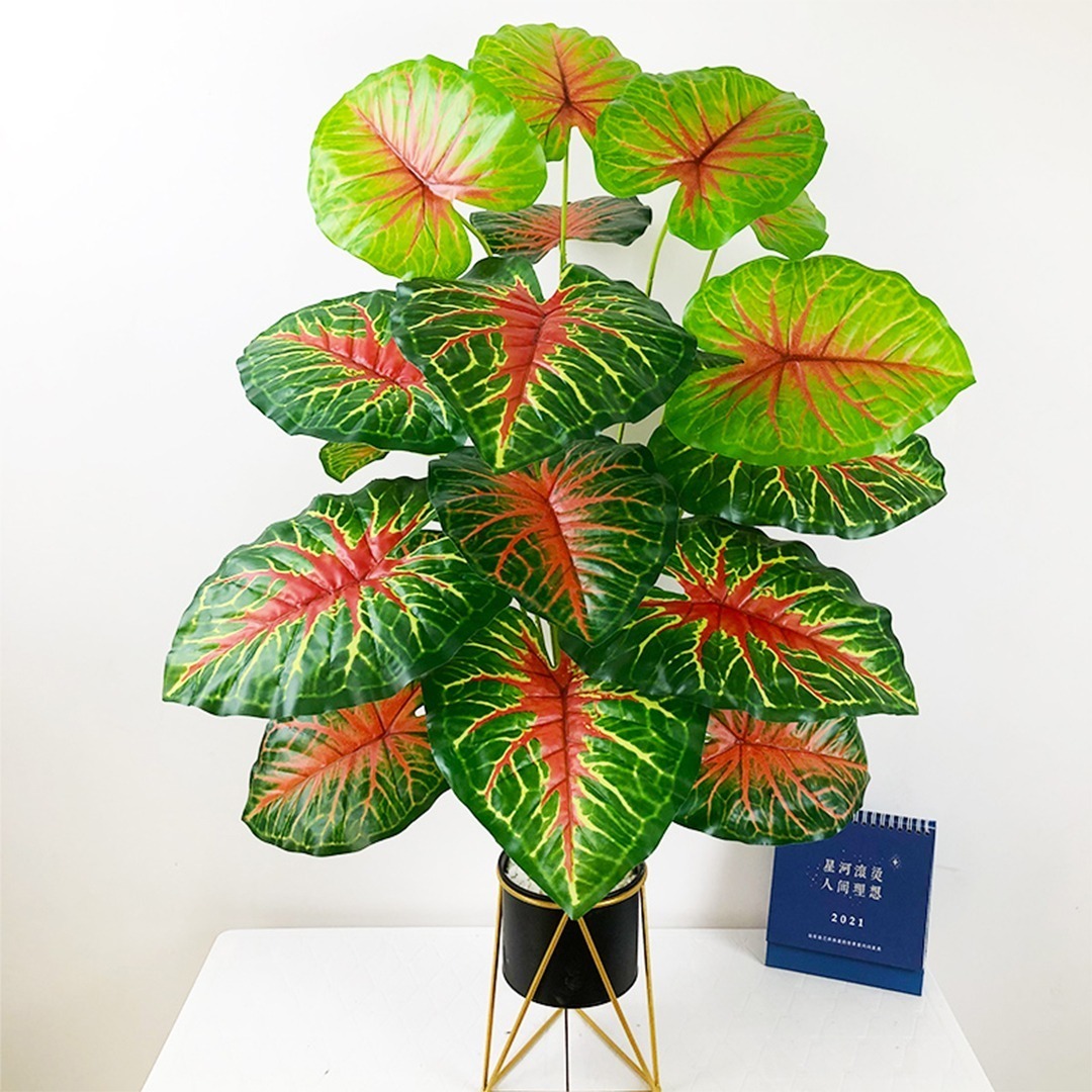 D_693584-MLU44836551942_022021-F.jpg Ramo Planta Tropical Artificial Para Decorar - Imagen 1