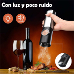 Molinillo Automatico Para Sal O Pimienta Recargable - Imagen 5