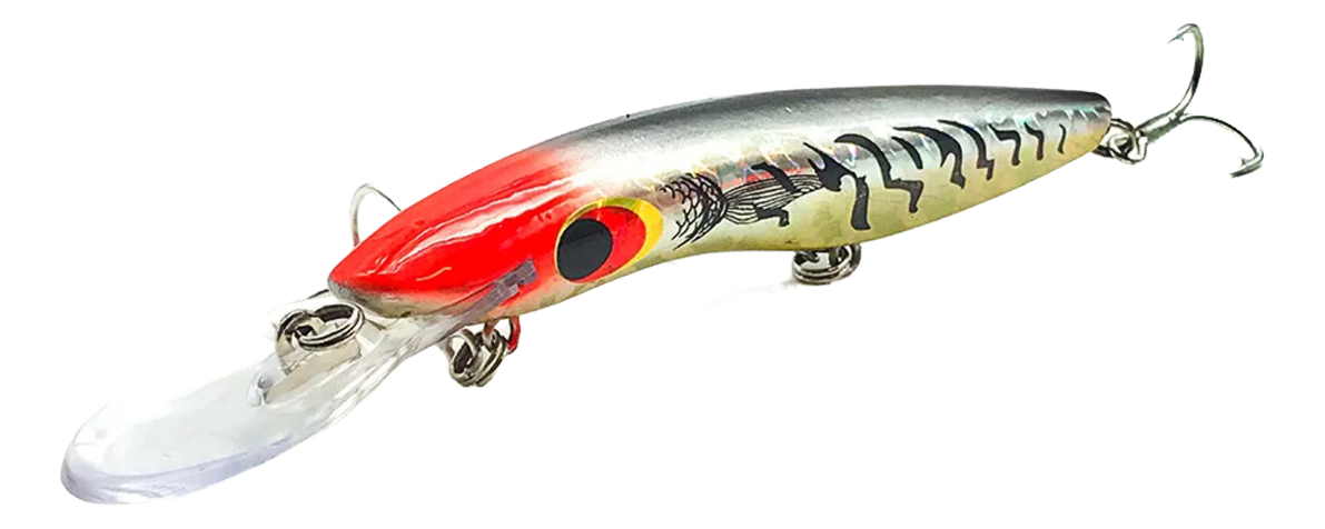 D_694046-MLA99845101561_112025-F.jpg Señuelo Minnow Pesca 16cm 26gr Chico Media Agua Color Negro - Imagen 1