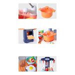 Juguete Juego De Cocina Completo Niñas Y Niños Infantil - Imagen 8