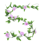 Guirnalda De Flores Artificial,guía De Rosas Artificial,flor - Imagen 17