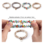 Colitas Scrunchies En Gemas Pelo Cabello Varios Colores - Imagen 20