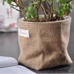 Bolsa Cesto De Tela Lino Para Almacenar Objetos Colgante - Imagen 34