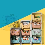 Organizador Infantil Para Juguetes Gran Capacidad 2 Estantes - Imagen 3