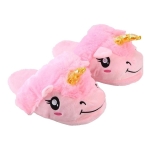 Pantuflas Unicornio Unisex Pantuflas De Animales Invierno - Imagen 10