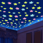 Estrellas Fluorescentes Luminosas De Pared 3d Decoración - Imagen 29