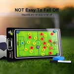 Tabla Pizarra Táctica Fútbol Basket Números Imantados - Imagen 3