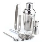 Set 5 Piezas Juego Cocteleria Barman Acero Inoxidable - Imagen 4