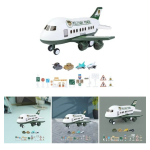 Juguete De Avion Aeropuerto Para Niños Varias Piezas - Imagen 7