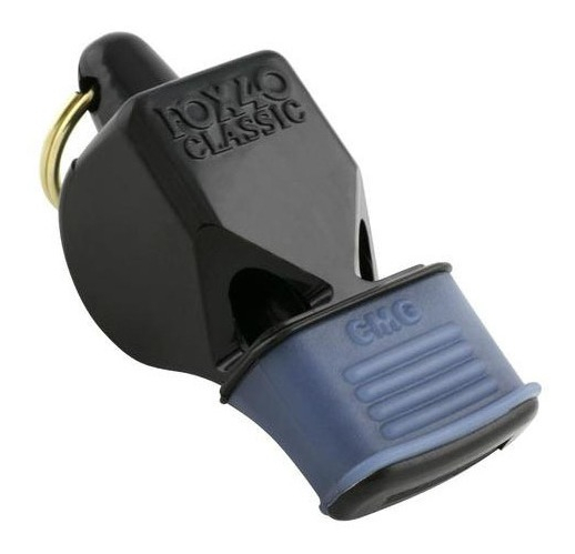 D_699426-MLA100084022279_122025-F.jpg Silbato Fox 40 Clasico Cmg Con Protector Negro Entrenador - Imagen 1