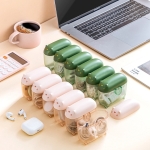 Organizador De Cables Para Escritorio Encastrable C/ Tapa - Imagen 11