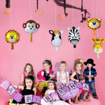 Globos Metálicos Helio Para Cumpleaños Setx2 Animales Selva - Imagen 10